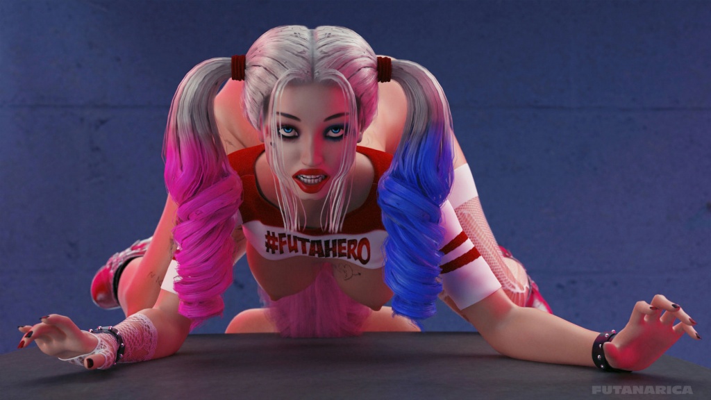 Cellmate - Familiarity Harley Quinn FutaHero 3DX movie